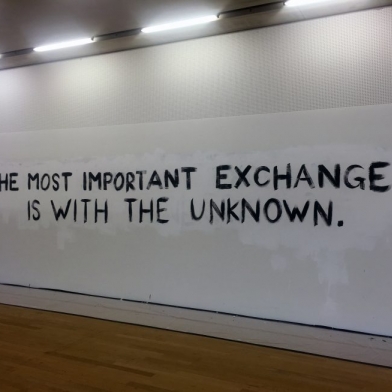 The Give & Take - Tim Etchells’ Residency for Tate Exchange at Tate Modern