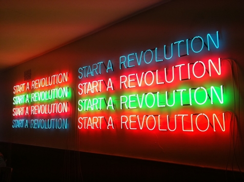 Tim Etchells Exhibiting at The Museums Sheffield: Millenium Gallery